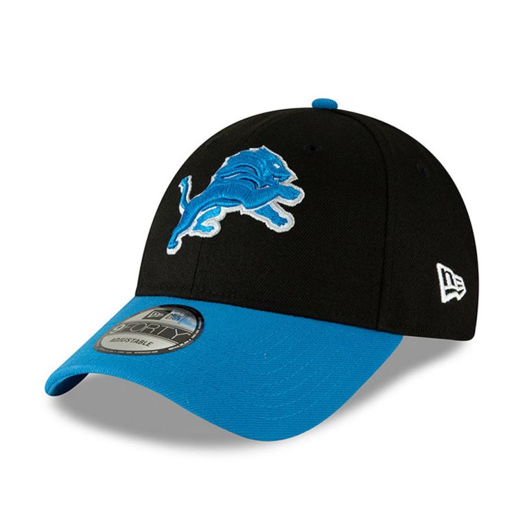 Gorras New Era 9forty Negros - Detroit Lions Contrast Visor The League 87320WUIZ